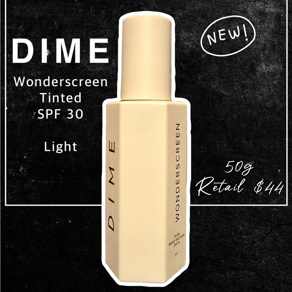 DIME Wonderscreen Tinted SPF 30 - Light Cream